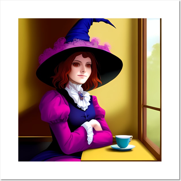 Tea Witch Wall Art by Manzo Carey